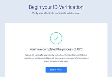 KYC Thank You