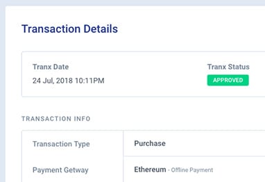 Transactions Details